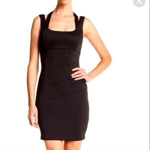 Guess Little Black Bodycon Dress, Ladies 10.